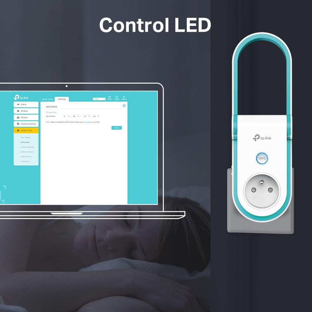 TP-Link RE365 Netzwerk-Repeater Weiß 10, 100 Mbit/s