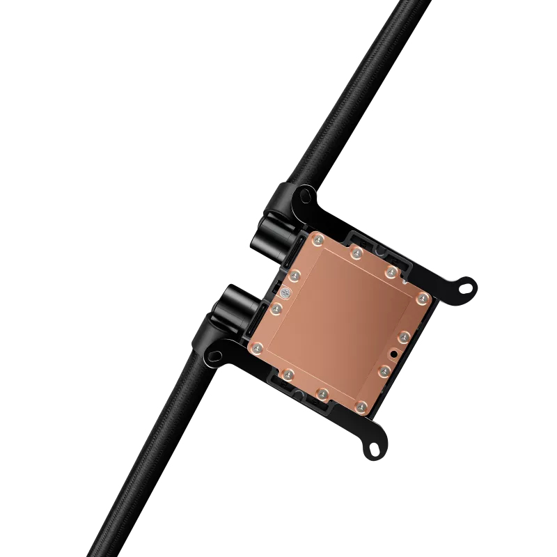 ASUS ProArt LC 420 All-in-One Flüssigkeitskühler, 420 mm Radiator, 3x 140 mm Lüfter 800–2000 RPM, PWM, kompatibel mit LGA 1700/1200 & AM5, Schwarz