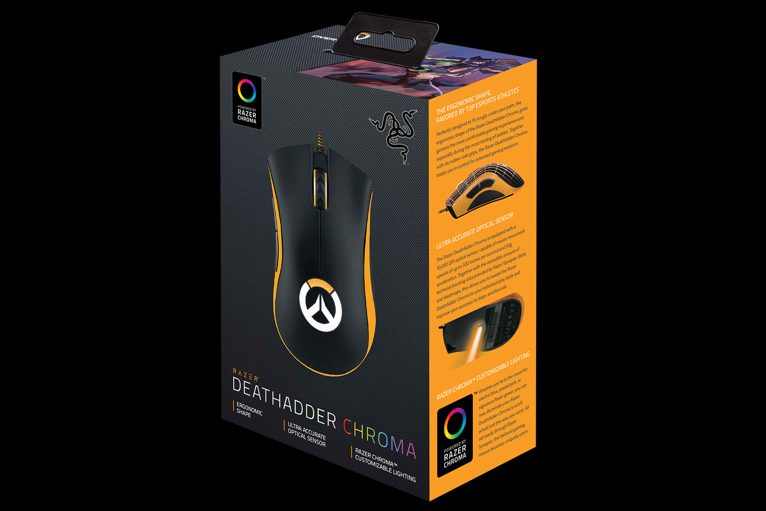 Razer DeathAdder Chroma Overwatch Edition Optische 10.000 DPI Gaming Maus