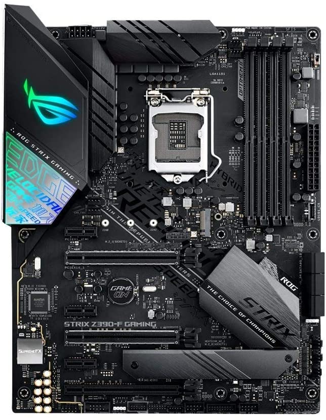 ASUS ROG STRIX Z390 F GAMING Intel Z390 LGA 1151 (Socket H4) ATX