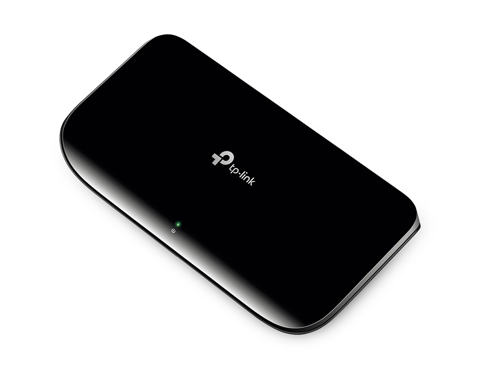 TP-Link TL-SG1008D 8 Port Gigabit Desktop Switch Ethernet LAN Switch Schwarz v10.0