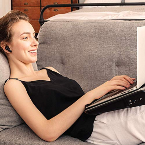 Klim Airflow + Laptop Kühler & Ständer für 10"-17" Notebook mit 2.500 U/min