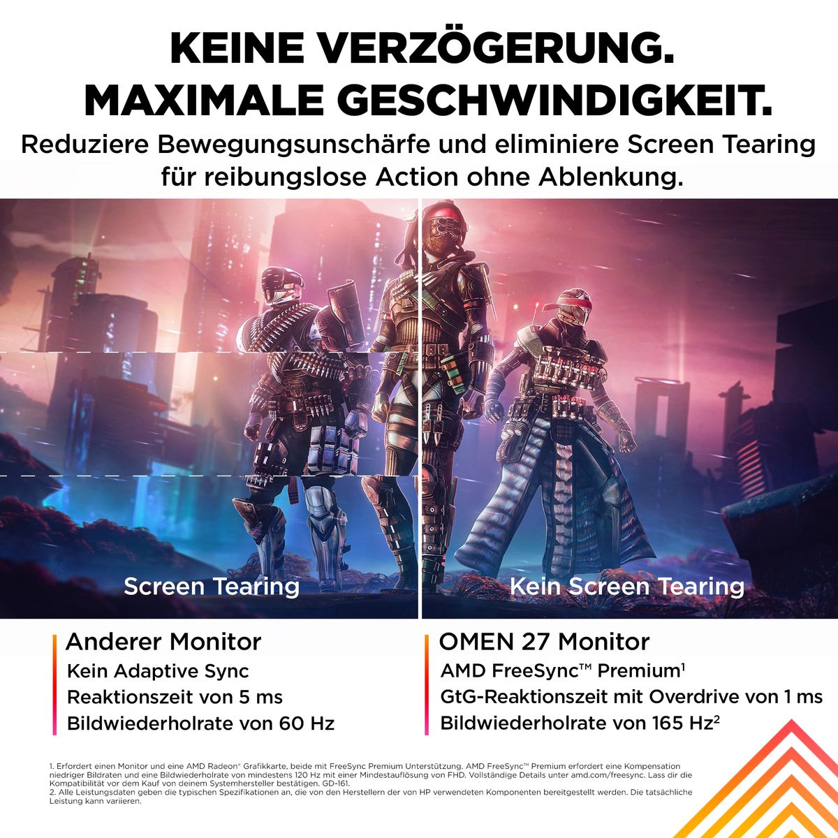 OMEN by HP 27 Zoll FHD 165 Hz Gaming-Monitor – OMEN 27