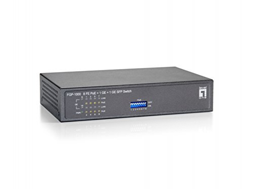 LevelOne FGP-1000W90 Netzwerk-Switch Fast Ethernet 10/100 PoE