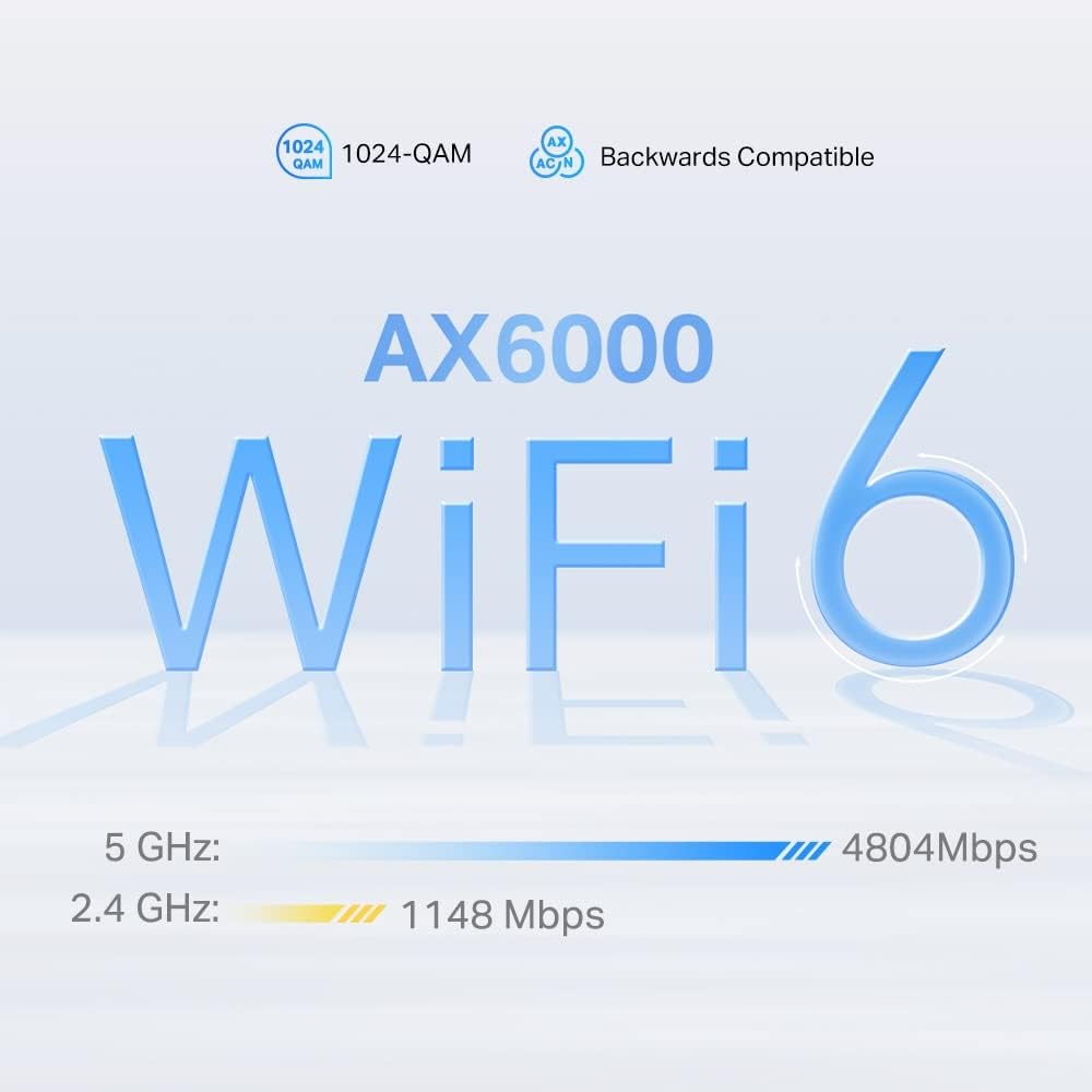 TP-Link Deco X80-5G LTE WLAN Router, 5G-Technologie, 1 × 2, 5-Gbit/s-Port + Gigabit-Port, Volte/VoIP, Unterstützt Mesh-Technologie