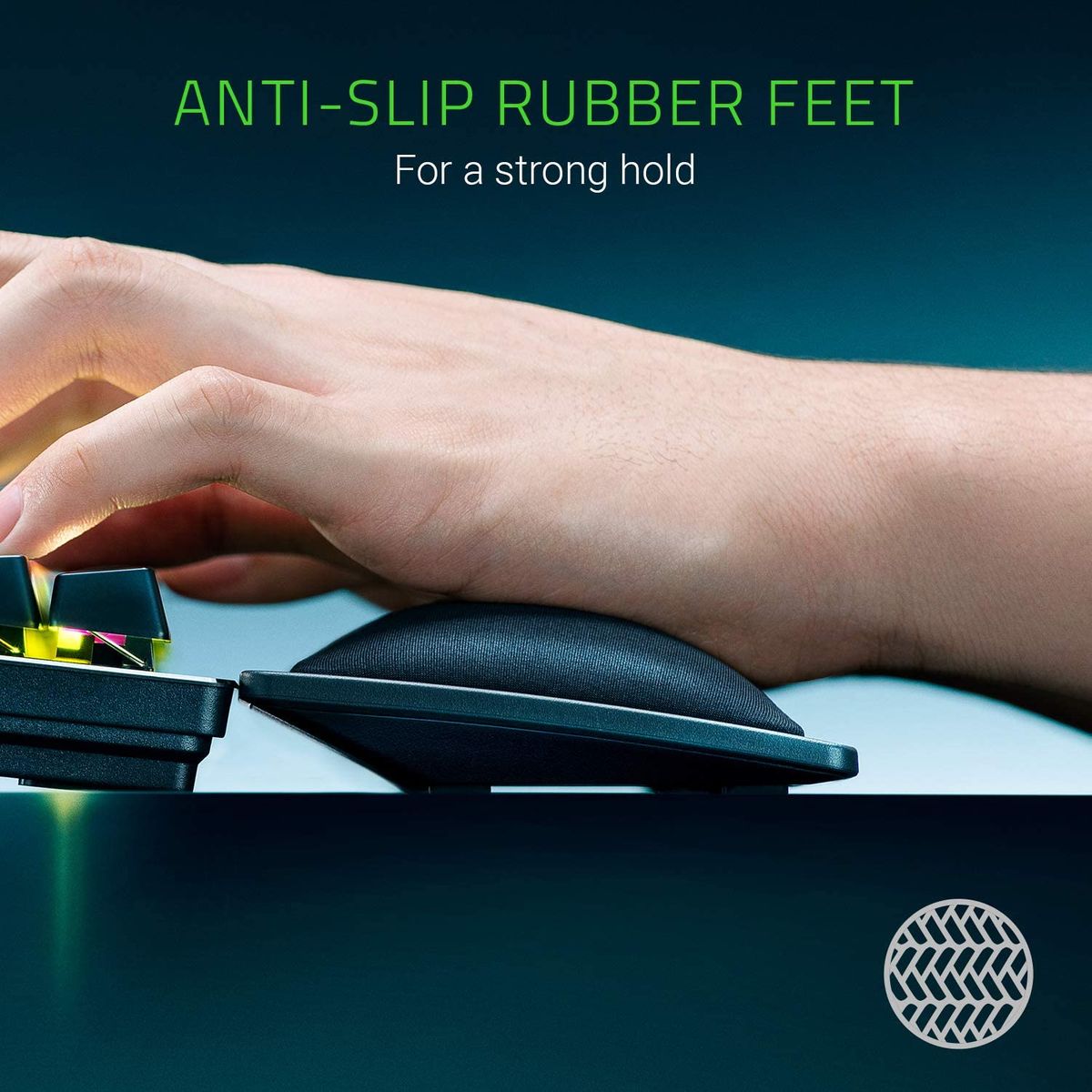 RAZER Ergonomic Wrist Rest for Full-Sized Keyboards Handgelenkstütze 445x90x26mm