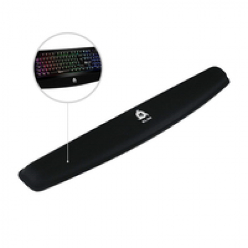 KLIM Tastatur Handgelenkauflage Maximaler Komfort 436x68x25mm schwarz, weiß