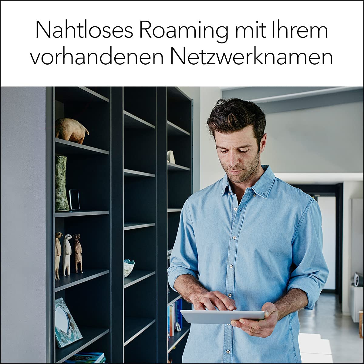 NETGEAR  Nighthawk EAX12 Wi-Fi 6 WLAN Mesh Repeater AX1600 DualBand Smart Roaming