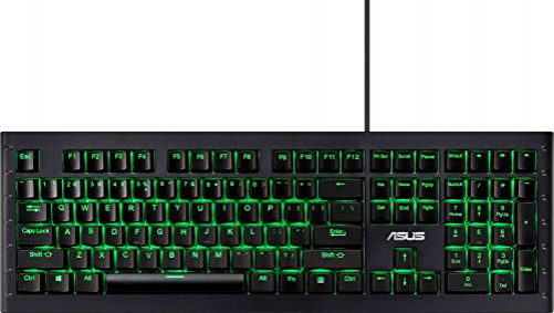 ASUS ROG Sagaris GK1100 Mechanische Gaming Tastatur MX Blue (DEU Layout - QWERTZ)
