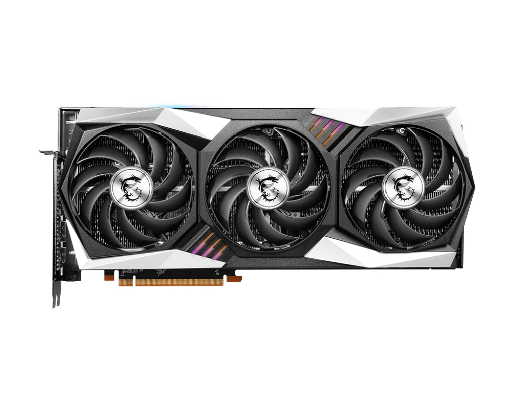MSI Radeon RX 7900 XT GAMING TRIO CLASSIC 20G, 20 GB GDDR6, PCIe 4.0, HDMI 2.1, 3x DisplayPort 2.1, 3x 8‑pin Stromanschlüsse, 3 Lüfter, Aktivkühlung