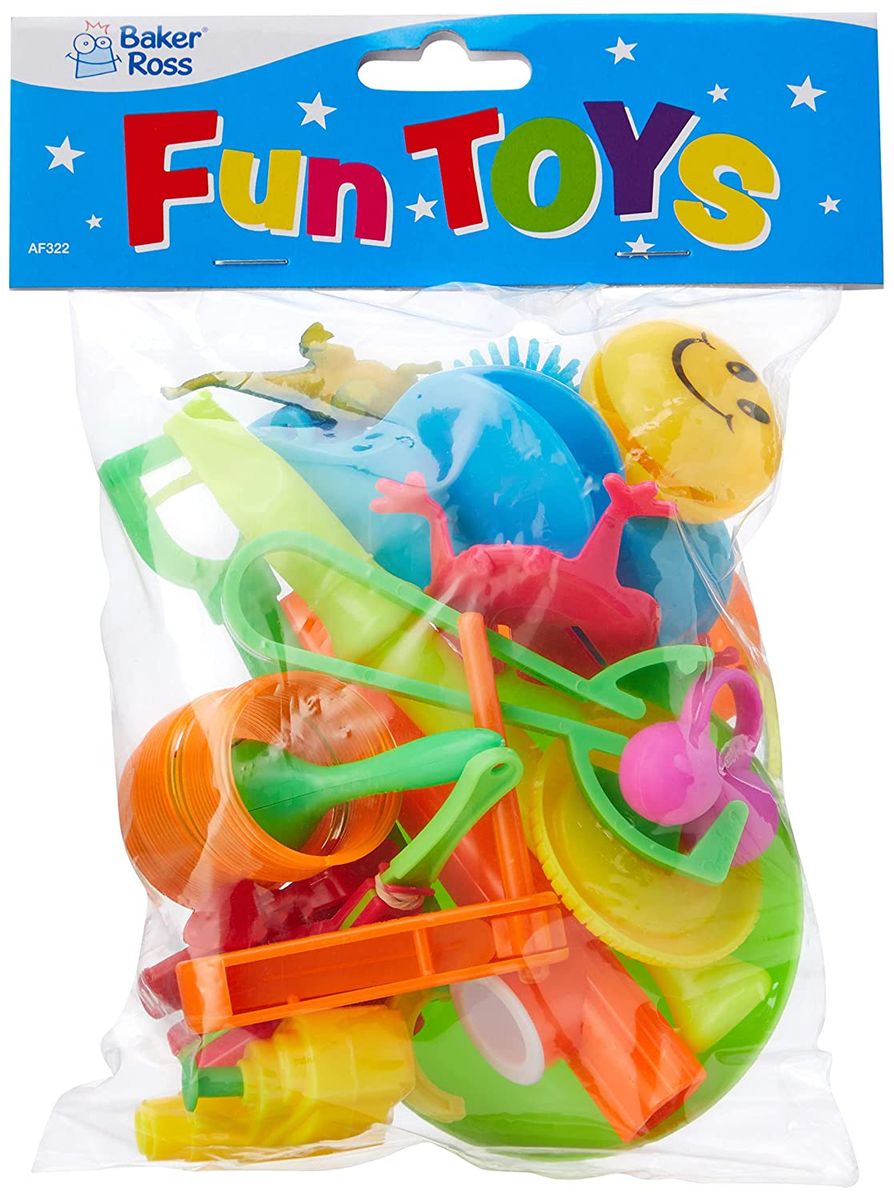 Baker Ross AF322 Wundertüte für Kinder – perfekt als kleine Party Preis (Inhalt = 20 Überraschungen), Sortiert