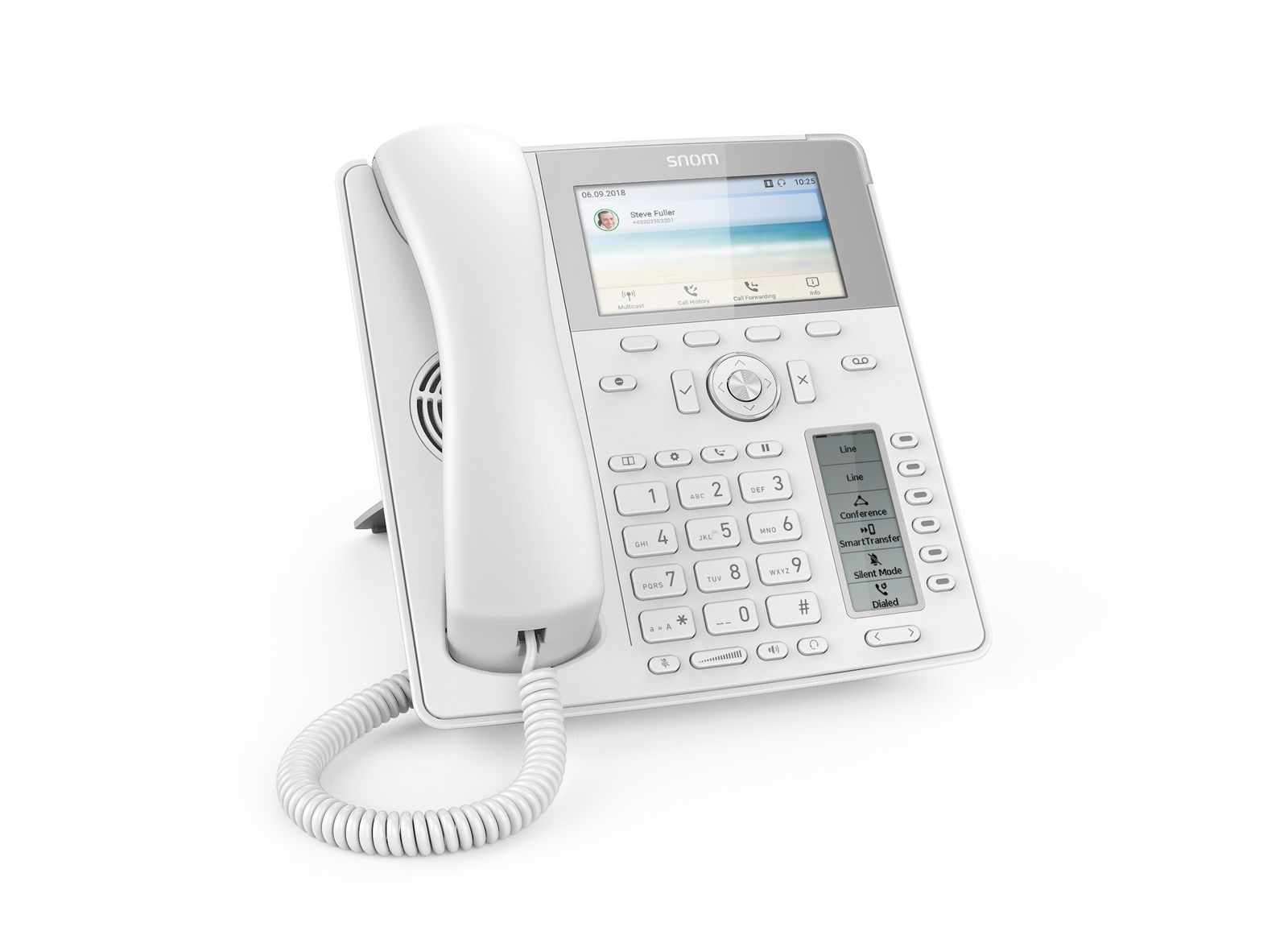 Snom D785 IP-Telefon Weiß Kabelgebundenes Mobilteil TFT