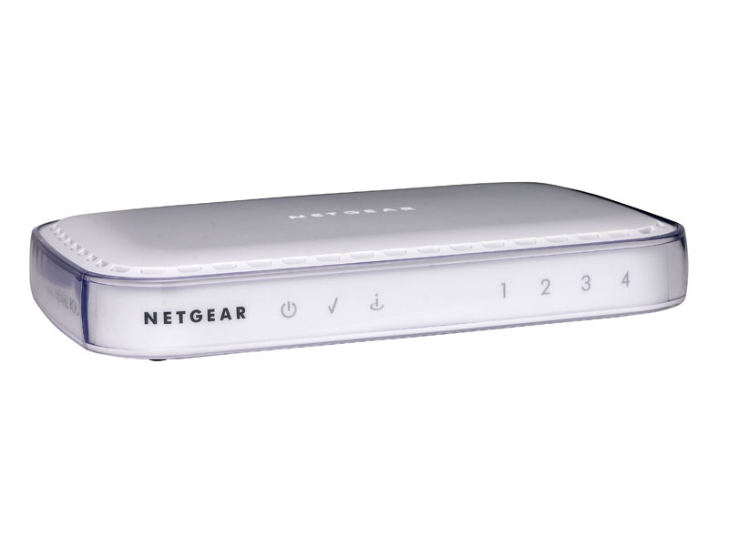 NETGEAR DG834B ADSL Firewall Router - Router - DSL - 4-port switch - desktop