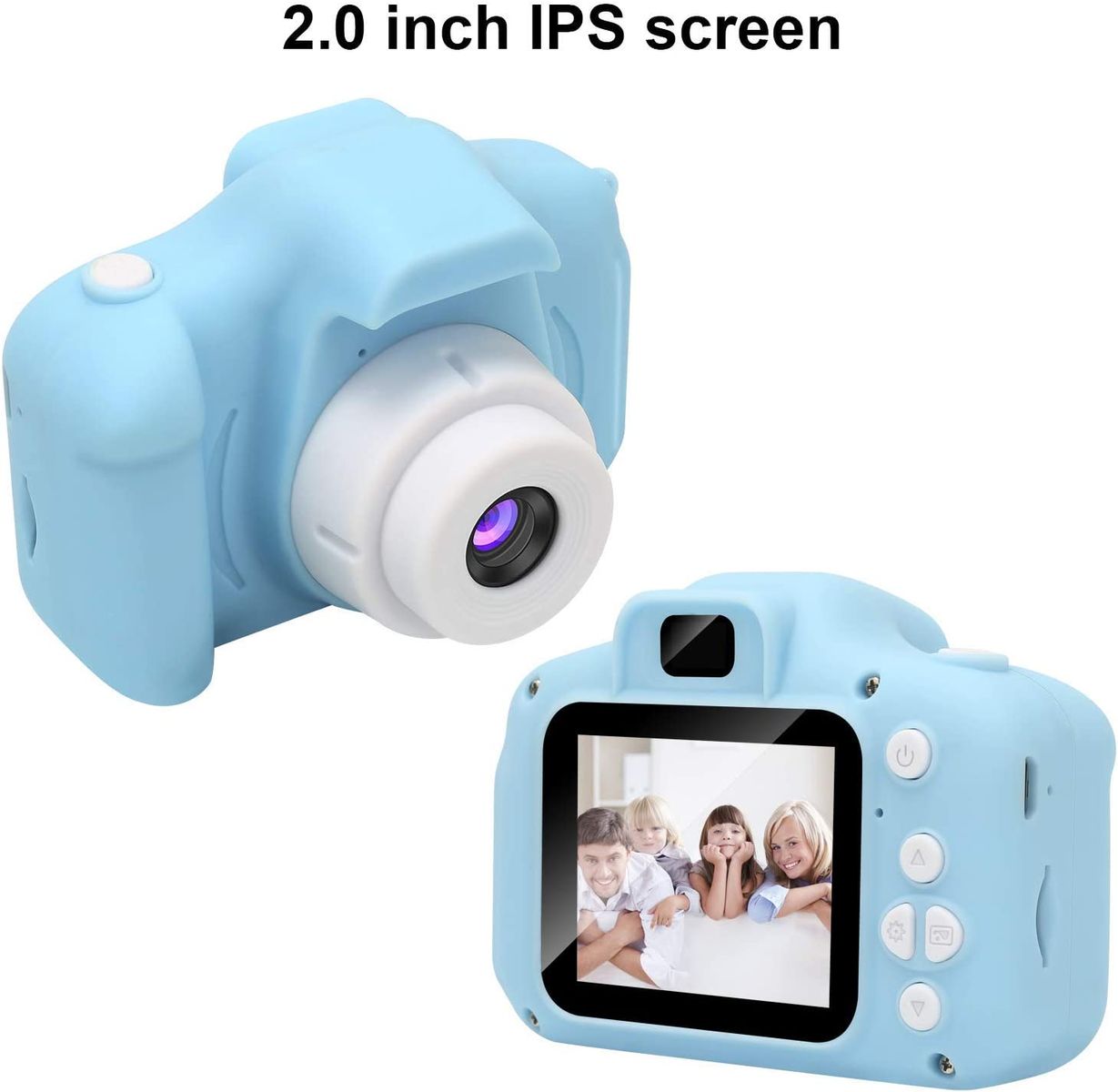 GlobalCrown Kinder Kamera,Mini wiederaufladbare Kinder Digitalkamera Stoßfeste Video Camcorder Geschenke für 3-8 Jahre Jungen Mädchen,8MP HD Video 2 Zoll Bildschirm für Kinder (32 GB Karte enthalten) Blau GlobalCrown Kinder Kamera,Mini wiederaufladbare Kinder Digitalkamera Stoßfeste Video Camcorder Geschenke für 3-8 Jahre Jungen Mädchen,8MP HD Video 2 Zoll Bildschirm für Kinder (32 GB Karte enthalten) Blau