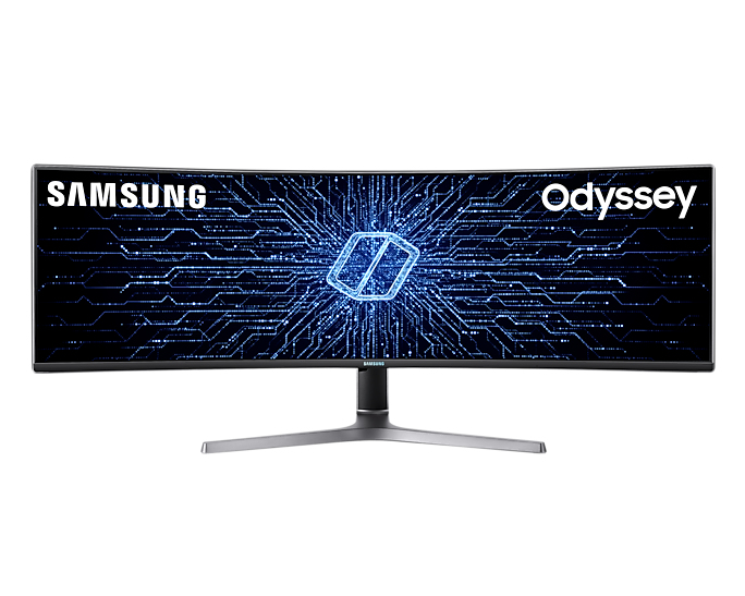 Samsung Odyssey Ultra Wide DQHD Gaming Monitor C49RG94SSR 49" VA-Panel QLED DQHD-Auflösung HDR1000 AMD FreeSync 2 HDR Bildwiederholrate 120 Hz Reaktionszeit 4 ms Samsung Odyssey Ultra Wide DQHD Gaming Monitor C49RG94SSR 49" VA-Panel QLED DQHD-Auflösung HDR1000 AMD FreeSync 2 HDR Bildwiederholrate 120 Hz Reaktionszeit 4 ms