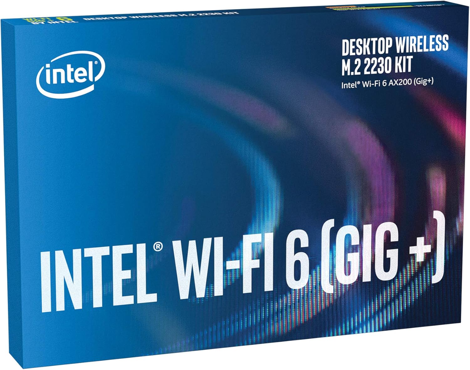 Intel AX200.NGWG.NV Wi-Fi 6 PCIe WLAN-Karte, Dual-Band 2,4/5 GHz, Bluetooth 5, 2400 Mbit/s, M.2 NGW Modul für PC/Laptop