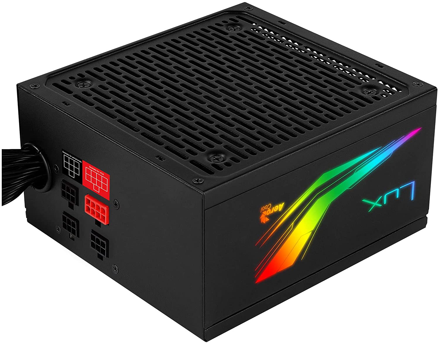 Aerocool LUX RGB 650M Netzteil 650 W Schwarz