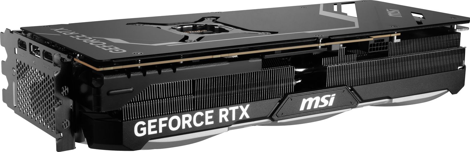 MSI GeForce RTX 4080 SUPER VENTUS 3X OC 16G Grafikkarte 16 GB GDDR6X PCIe 4.0 320W 1x16-pin 3xDP 1xHDMI Grau/Silber