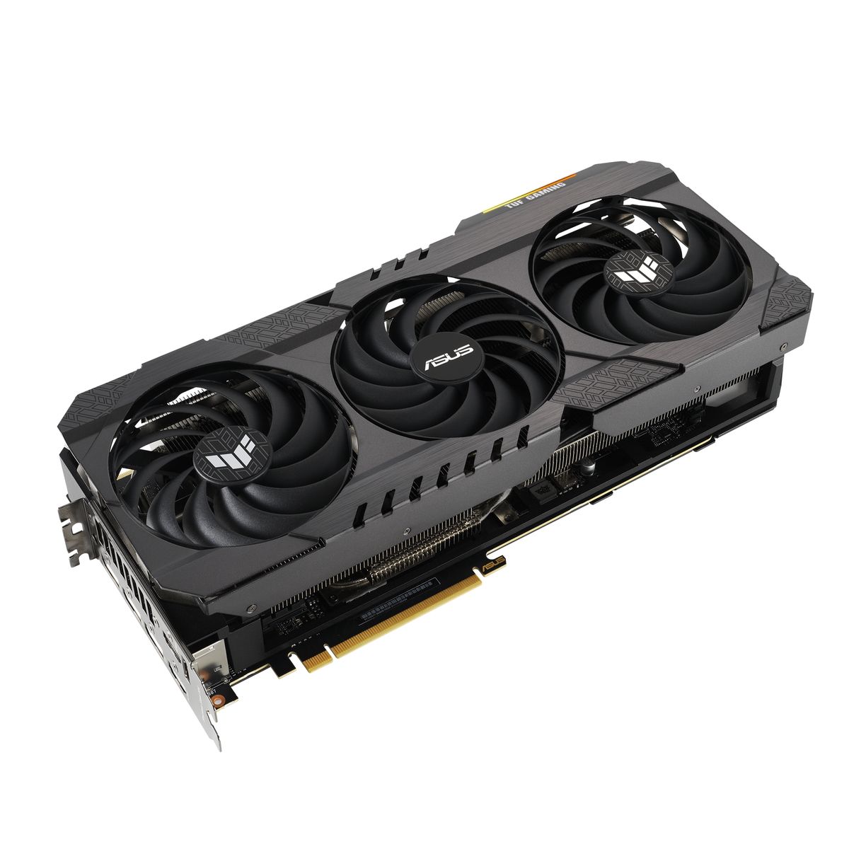 ASUS TUF-RTX3090TI-O24G-GAMING 90YV0HC1-M0NA00 NVIDIA GeForce RTX 3090 Ti, 24 GB GDDR6X, PCIe 4.0, 3x DisplayPort, 2x HDMI, 16-pin, 3x Lüfter, 3,2 Slots