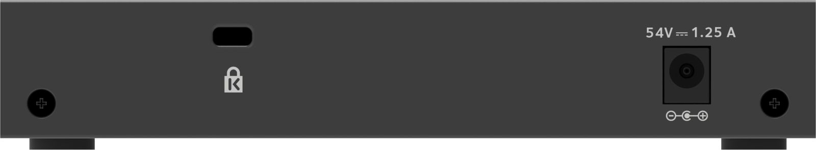 NETGEAR GS305EP PoE Switch 4 Port Gigabit Ethernet LAN Switch PoE+ 63W Plus (5 Ports Plug-and-Play, Managed Netzwerk Switch PoE, IGMP Snooping, QoS, VLAN, Lüfterloses Metallgehäuse) 5 Port | Managed | 4x PoE+ 63W