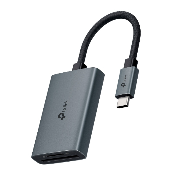 TP-Link UA440C (UN) V1.0 Kartenleser USB 3.2 Gen 1 Type-C, SD & MicroSD, Aluminium, Grau