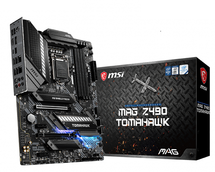 MSI MAG Z490 TOMAHAWK Motherboard Intel Z490 LGA 1200 (Socket H5) ATX