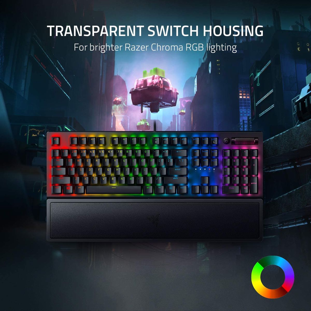 Razer BlackWidow V3 Gaming Keyboard Green Switches Chroma RGB - ITA Layout - QWERTY