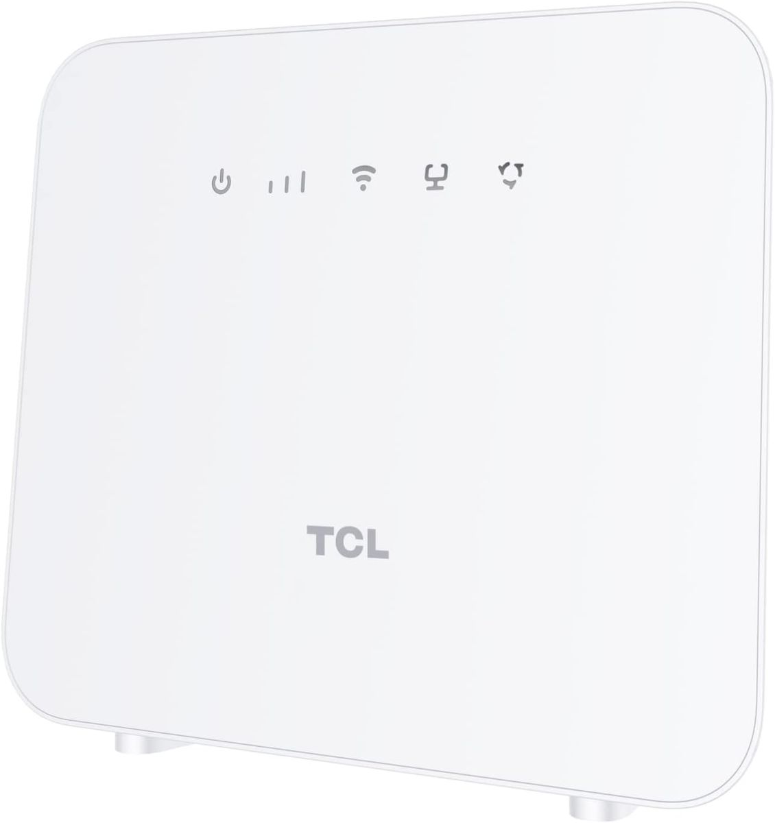TCL LinkHub HH42CV2 Home Station Router 4G, LTE (CAT.4), Unterstützung SIM-Karte, WiFi, Hotspot bis zu 32 Benutzer, White