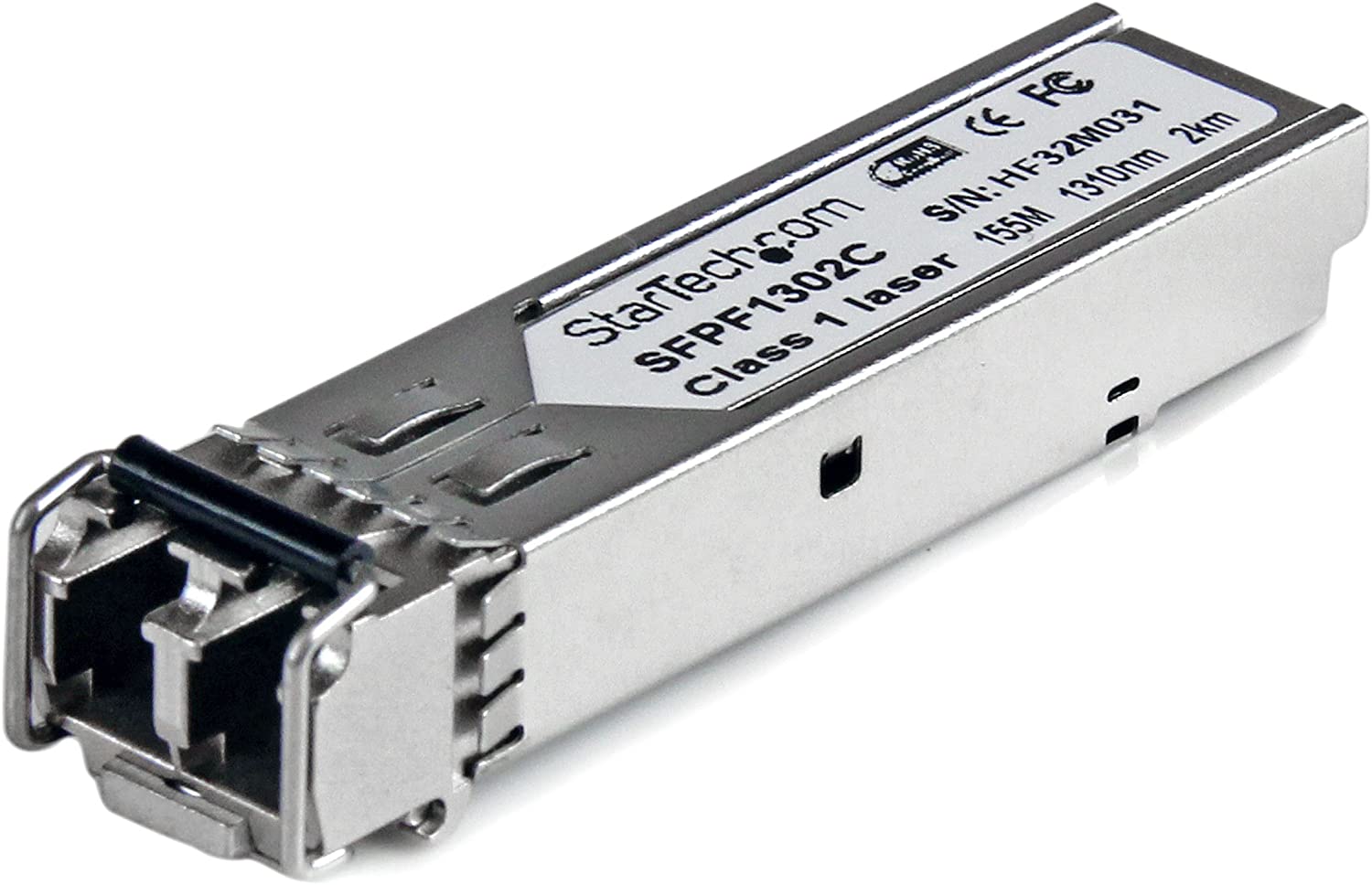 StarTech.com SFPF1302C - 155 MBPS 1310NM mm LC Fiber SFP - Modules TRANSCIEVER - DDM - 2KM