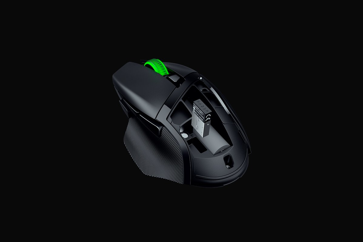 Razer Basilisk V3 X HyperSpeed Gaming Mouse Dual Wireless 18.000 DPI Ergonomic Chroma RGB Black