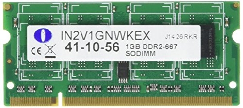 integral DDR2 1GB PC 667 CL5 Integral Memory 64Mx8 16Chip SO, IN2V1GNWKEX
