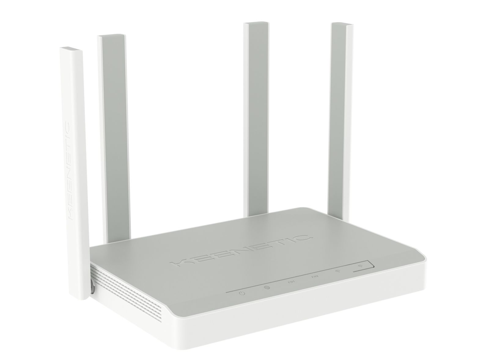 Keenetic Hopper AX1800 Mesh-WLAN-6 Router, Dual-Band Wi‑Fi 6 (802.11ax) 1800 Mbit/s, 4x Gigabit LAN, USB 3.0, Ethernet-WAN, Weiß