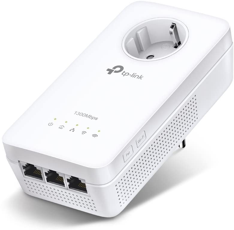 TP-Link TL-WPA8630P PowerLine Network Adapter 1300 Mbps Built-in Ethernet Port WLAN 1 pieces