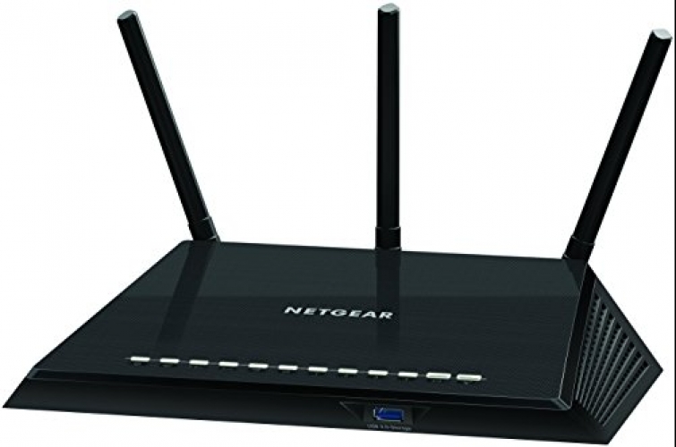 Netgear AC1750 WLAN-Router 802.11ac Dualband Gigabit Externe Antennen