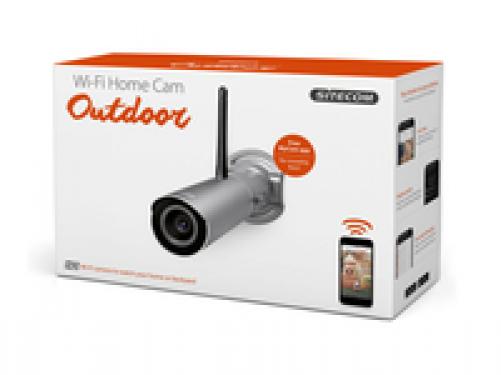 Sitecom WI-FI HOME CAM OUTDOOR IP-Sicherheitskamera Innen & Außen Geschoss Silber 1280 x 720Pixel