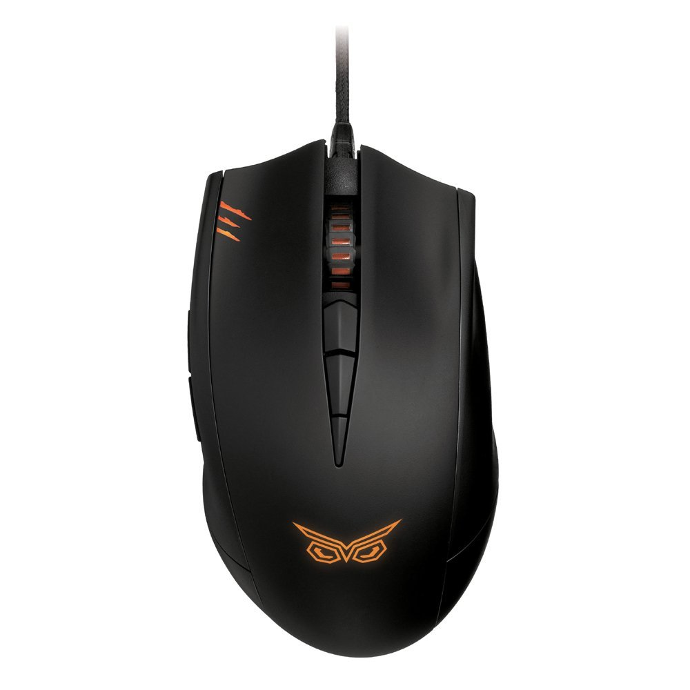 ASUS Strix Claw Dark Edition Optische 5.000 DPI 1000Hz Ergonomische Gaming Maus