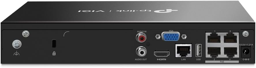 TP-Link VIGI 4 Channel PoE Netzwerk-Video-Recorder