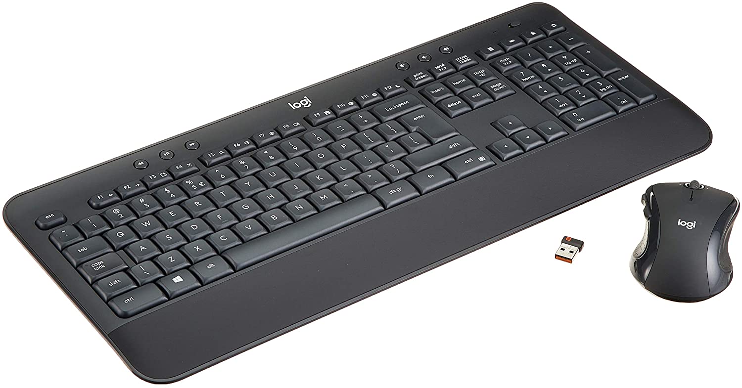 logitech MK545 Advanced Wireless Keyboard and Mouse Combo (USA Layout - QWERTY)