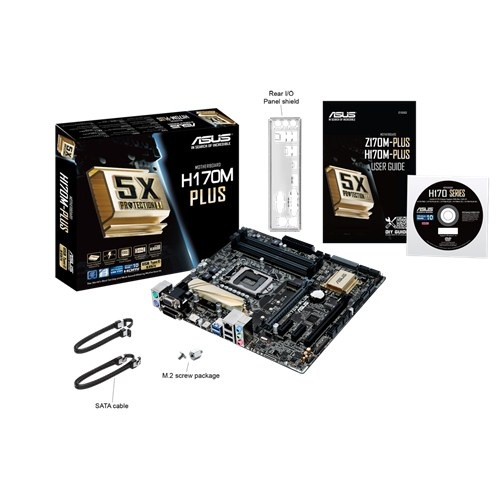 ASUS H170M-PLUS Intel® H170 LGA 1151 (Socket H4) micro ATX