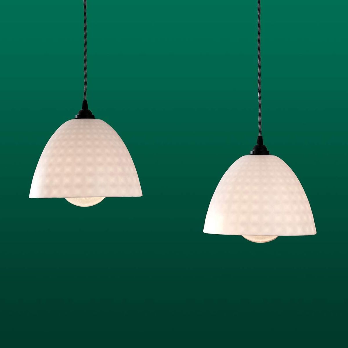 Koziol lampshade, thermoplastic plastic, transparent eucalyptus green [Energy Class A++]