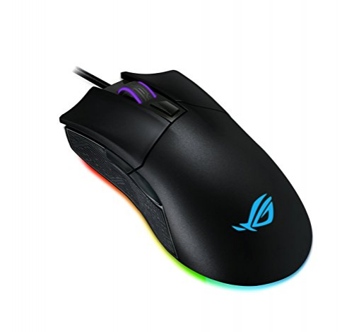 ASUS ROG Gladius II Origin Ergonomische Optische 12.000 DPI Gaming Maus schwarz