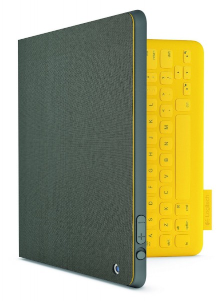logitech FabricSkin Keyboard Folio for iPad 2/3/4 Urban Grey (USA Layout - QWERTY)