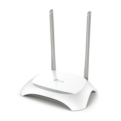 TP-LINK TL-WR850N WLAN Router Fast Ethernet Single Band (2.4GHz) Gray, White