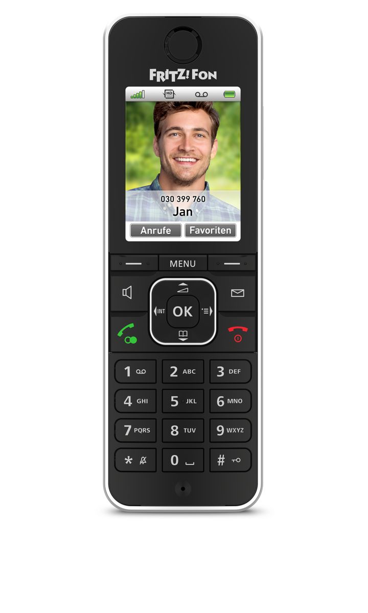 AVM 20002964 FRITZ!Fon C6 DECT-Telefon Anrufer-Identifikation