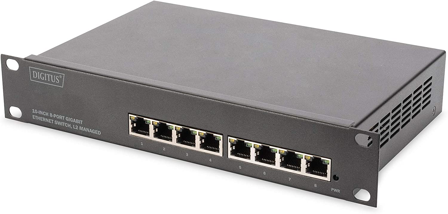 Digitus DN-80117 Network Switch Managed L2+ Gigabit Ethernet 10/100/1000
