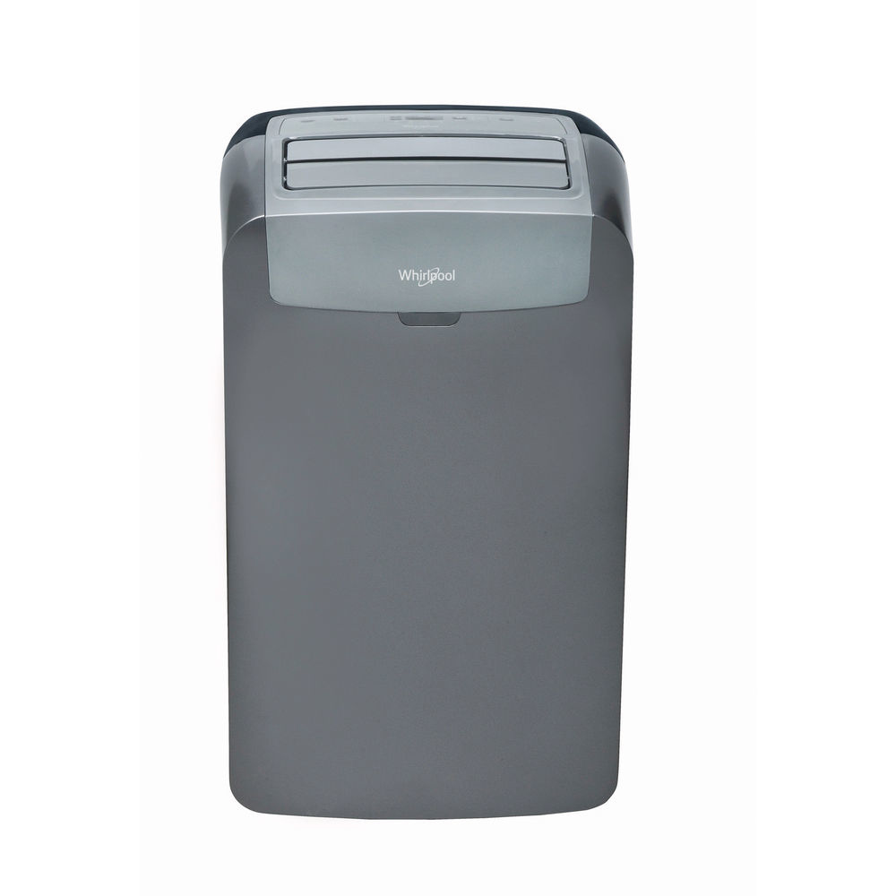 Whirlpool PACB29HP Mobile Split-Klimaanlage, tragbare Klimaanlage 9000 BTU/h, Kühlen/Heizen/Entfeuchten, 64 dB, A+ Energieeffizienz, Schwarz