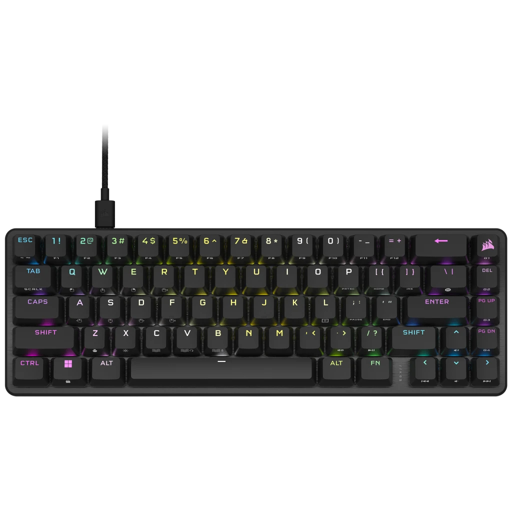 Corsair CH-91A401A-ES Tastatur Gaming USB Schwarz - (ESP Layout - QWERTY)