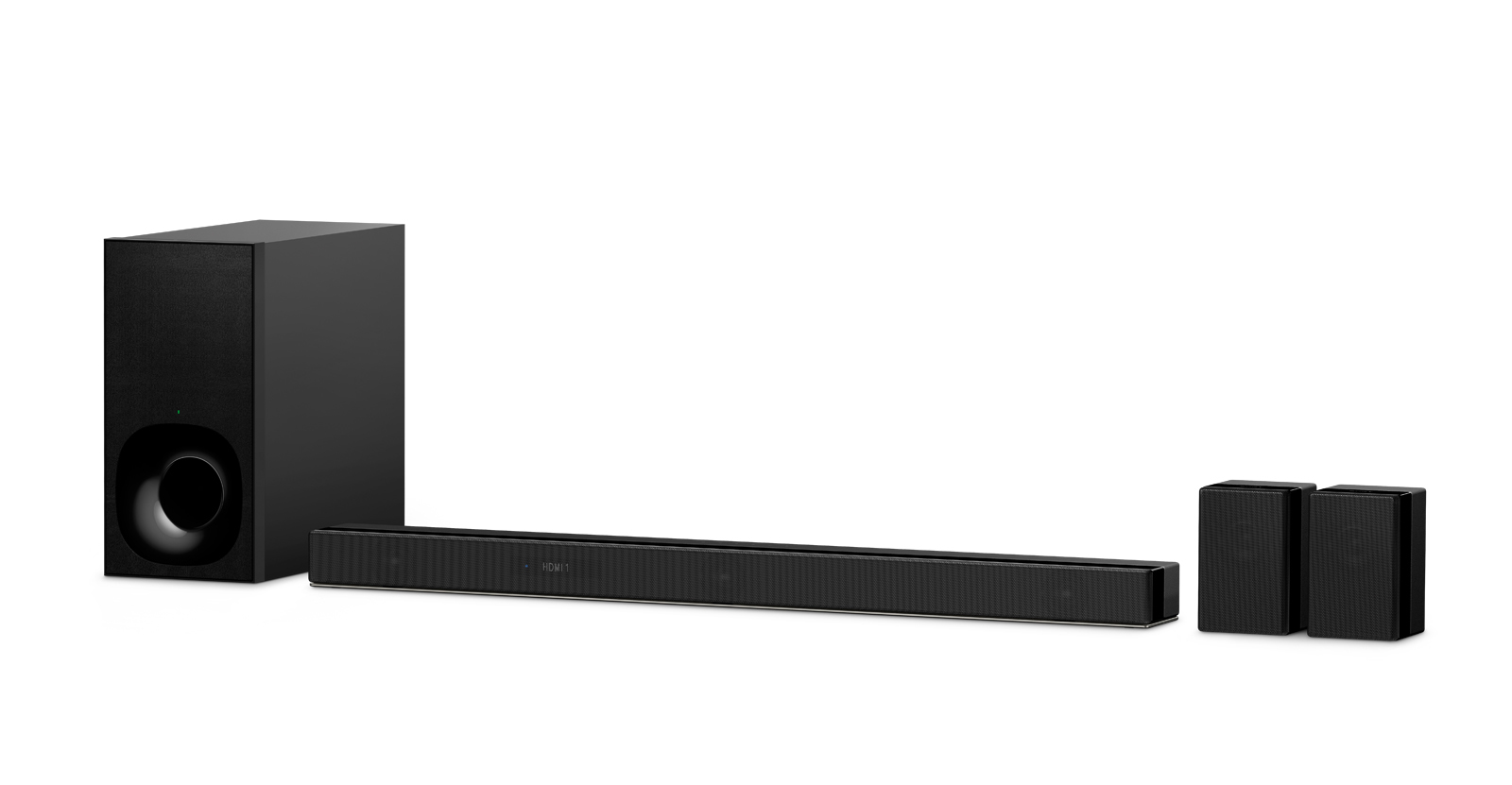 Sony HT-ZF9 3.1-Kanal Dolby Atmos/DTS:X Soundbar (Vertical Surround Engine, WiFi, High-Resolution Audio, Subwoofer, funktioniert mit Amazon Alexa), Schwarz
