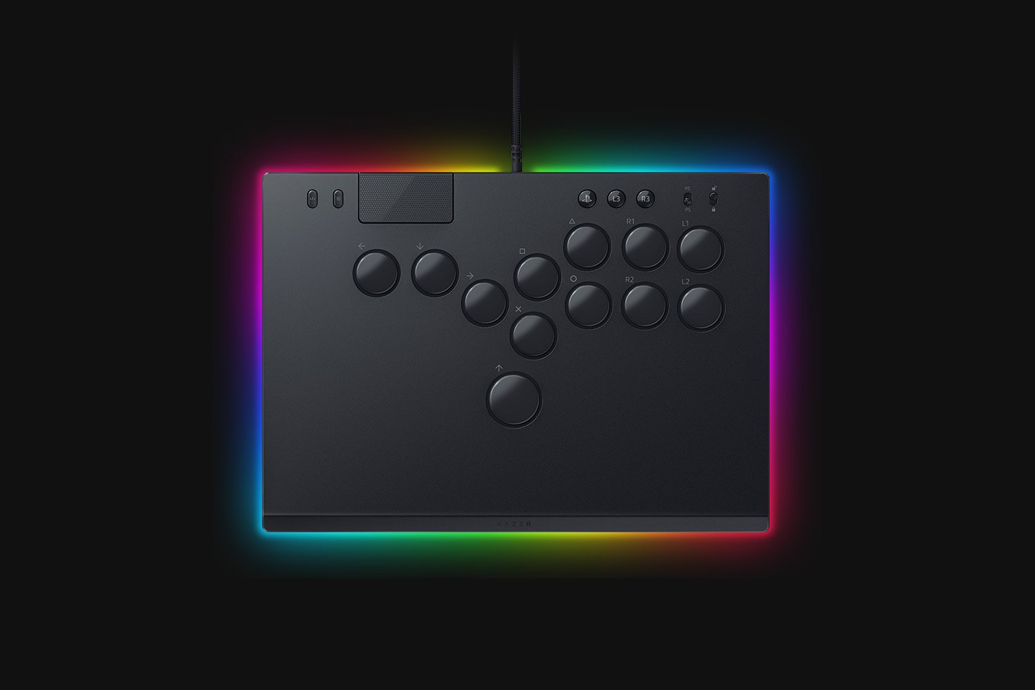 Razer Kitsune Arcade-Controller Optical All-Button Controller for PlayStation 5 PC Black