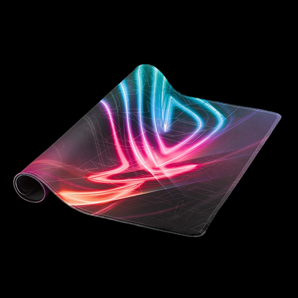 ASUS ROG Strix Edge Soft Gaming Mauspad (400mm x 450mm) mehrfarbig